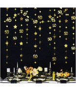 Golden Jubilee Celebration Kit: Glittering 50th Birthday &amp; Anniversary D... - $57.52 CAD