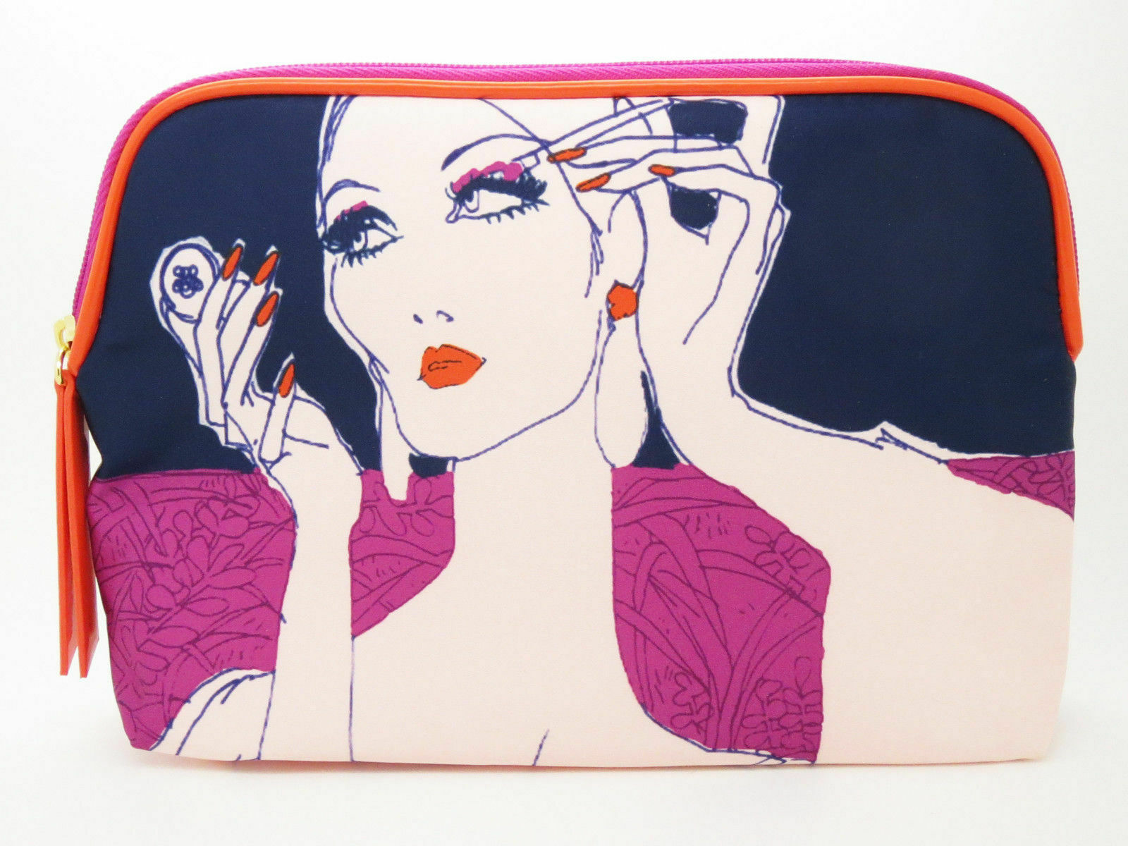 2 x Estee Lauder Glamourous Woman Cosmetics / Makeup Bags - $11.98