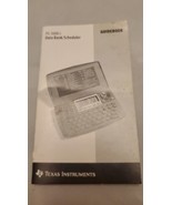 Vintage Texas instruments PS-3600 + data bank/ scheduler guide book - £7.79 GBP