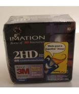 Imation 2HD Diskettes 10 Pack IBM Formatted Brand New Sealed - £18.48 GBP