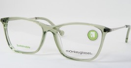 Monkeyglasses Niveau 25 Cristal Verde / Pálido Oro Gafas Mono 54-16-140mm - £75.77 GBP