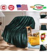 Lightweight Flannel Fleece Throw Blanket 50”x60” - All Season Comfort - $473.33 MXN
