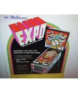 Expo Pinball FLYER Original 1969 Game Mod Groovy Pop Retro Vintage Art - £38.99 GBP