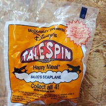1989 Disneys TaleSpin McDonalds Happy Meal Toy Baloos Seaplane New in Package  - £7.88 GBP