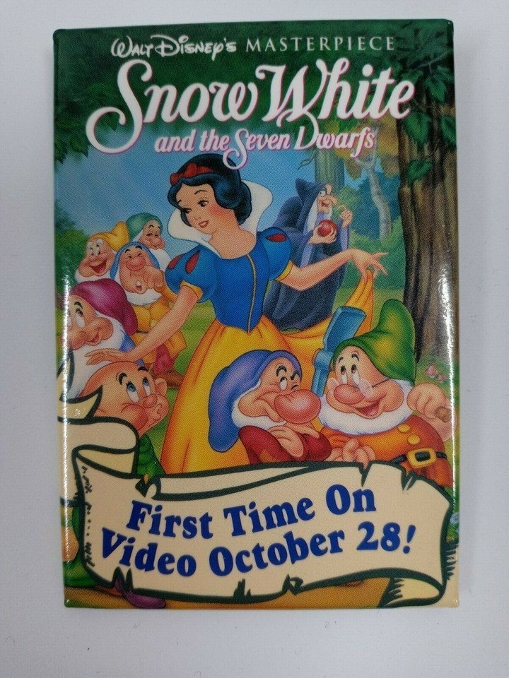 Vintage Walt Disney Masterpiece Snow White And The Seven Dwarfs Promo Mo... - $8.42