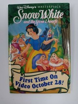 Vintage Walt Disney Masterpiece Snow White And The Seven Dwarfs Promo Mo... - $8.42
