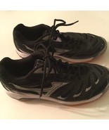 Mizuno shoes Size 7.5 volleyball Wave Rally black sports athletic ladies... - £18.87 GBP