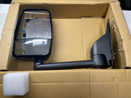 Brock Driver Left Manual Tow Mirror Black Dual Glass 2003-22 Chevy Express - £93.47 GBP