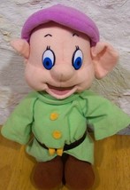 Mattel Disney Snow White Dopey The Dwarf 11&quot; Plush Stuffed Animal - £15.64 GBP