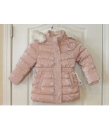 Member&#39;s Mark Sherpa Lined Puffer Jacket W/Removable Hood Pink Girls Sz ... - $21.29