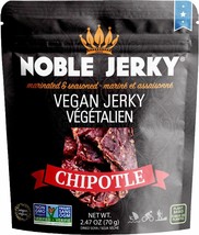 2 Bags Noble Jerky Vegan Chipotle Flavor 70g/2.47 oz Each From Canada Fr... - $31.93