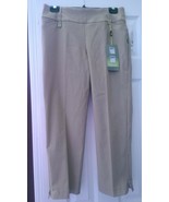 NWT Ladies SWING CONTROL KHAKI BEIGE TAN GOLF CAPRIS PANTS - 12 14 &amp; 16  - $934.46 MXN