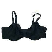Smoothez by Aerie Bra Balconette Sheer Mesh Unlined Underwire Black 32C - £15.13 GBP