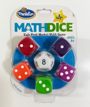 Thinkfun Jr. Math Dice Game Kids First Mental Math Game Ages 6+ NEW SEALED - $10.85 CAD