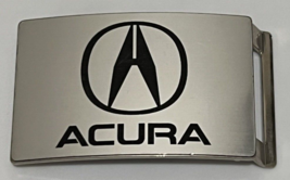 Belt Buckle Licensed Brushed Metal Acura Logo - $20.75