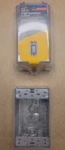 New 1 gang in use cover &amp; Weatherproof bell box 1 Gang, 1/2&quot; 3 hole, lik... - $370.49 MXN+