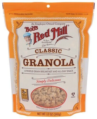 BOBS RED MILL GRANOLA NF NATURAL - 12 OZ - $10.79