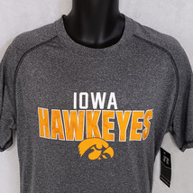 Russell Athletic Iow Hawkeyes T-Shirt Medium Gray New With Tags - $18.95