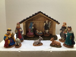 Lemax Nativity Set  Christmas Village Collection 1996 Original Box  #631... - $24.70
