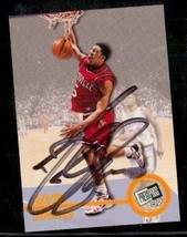 Vintage 1997 Press Pass Autograph Basketball Card Alvin Simms Cardinals - £7.83 GBP