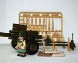 American WW2 Small Artillery Gun set with Tank Sgt Custom Minifigure - £12.31 GBP