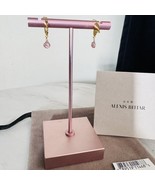 Alexas Bittar Asterales Thorn 14K Goldplated &amp; Pink Tourmaline Drop Earr... - $162.75 CAD