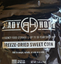 Sweet Corn Freeze-Dried 8 Serving Pouch 30 Year Shelf Long Life Emergenc... - $14.75 CAD