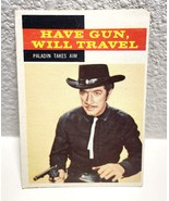 1958 Have Gun Will Travel 1958 Western TV Show Topps Card #30 Paladin Ta... - €6,86 EUR