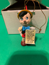 Vintage DISNEY 1990&#39;s PINOCCHIO Ornament - #26231-116 - $6.99