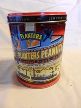 1998 Planters Mr. Peanut Limited Edition Round Decorative Metal Tin Empty - £15.98 GBP