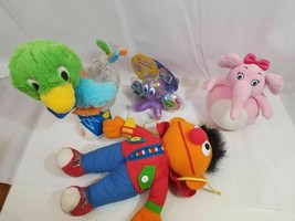 4 Baby toys Ernie Pink Elephant bathtime fun octopus music Duck Toys &amp; Plush Lot - £13.46 GBP