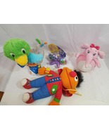 4 Baby toys Ernie Pink Elephant bathtime fun octopus music Duck Toys &amp; P... - $314.74 MXN