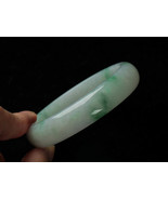 Free Shipping -  Jadeite Jade light green Jadeite jade  / Round Shape ch... - £62.65 GBP