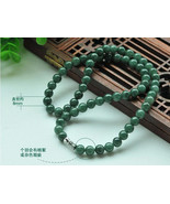 Free Shipping - Hand carved  A Grade Green Jadeite Jade , Delicate Natur... - £31.32 GBP