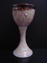 Tolcarne Pottery Roger Veal Chalice Blessing Cup Vintage (ca. 1980s) in Great  C - £19.97 GBP