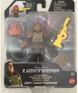 Disney/Pixar Lightyear Movie Jr Zap Patrol Izzy Hawthorne Figure Mattel New - £11.14 GBP