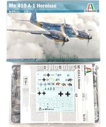 Me 410 Me-410 Hornisse Hornet  Luftwaffe 1/72 Scale Plastic Model Kit - ... - €25,45 EUR