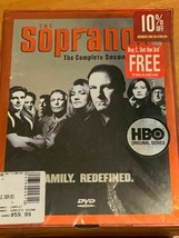 The Sopranos -- Complete 2ND Season Dvd New/Sealed - £14.93 GBP