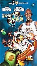 Space Jam - Michael Jordan &amp; Bugs Bunny (VHS, 1997, Clam Shell) - Kids classic - £3.93 GBP