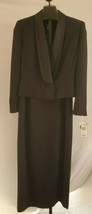 NWT Jones New York Evening Formal Black Dress + Jacket Blazer Suit Misse... - $64.34
