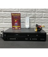 Magnavox DV220MW9 DVD VCR Combo Player VHS Recorder W/ Remote AV cab Bla... - $148.39