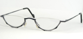 Vintage Dont Look Dl 25 139 Grey Silver /PALE Lavender Tint Eyeglasses 43-24-142 - £73.64 GBP