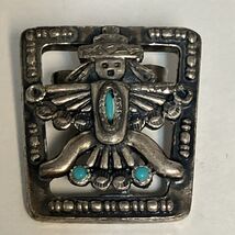 Sancrest Silver Yei Figure Bolo Tie Clip Only For Parts/Repair - $47.47