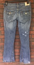 True Religion Brand Jeans 26 World Tour Section #503 Distressed Back Fla... - £14.24 GBP