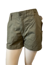 Sanctuary Clothing Green Cuffed Shorts Size S, NWT - £25.96 GBP
