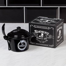 Alchemy Gothic China MRB4 So Hungry Bowl Lid &amp; Spoon Set Oven Microwave ... - $34.00