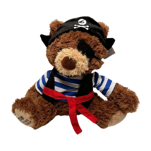 Princess Cruises Plush Bear Pirate Stanley Tag on 10 inch - $31.63