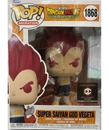 Funko Pop! DBS Chalice Exclusive Broly Movie Super Saiyan God Vegeta #18... - $27.11 CAD