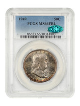 1949 50C PCGS/CAC MS66FBL - $534.71