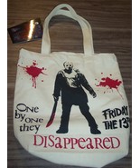 FRIDAY THE 13th JASON Movie FABRIC TOTE BAG NEW w/ Tag  Halloween - $22.94 CAD
